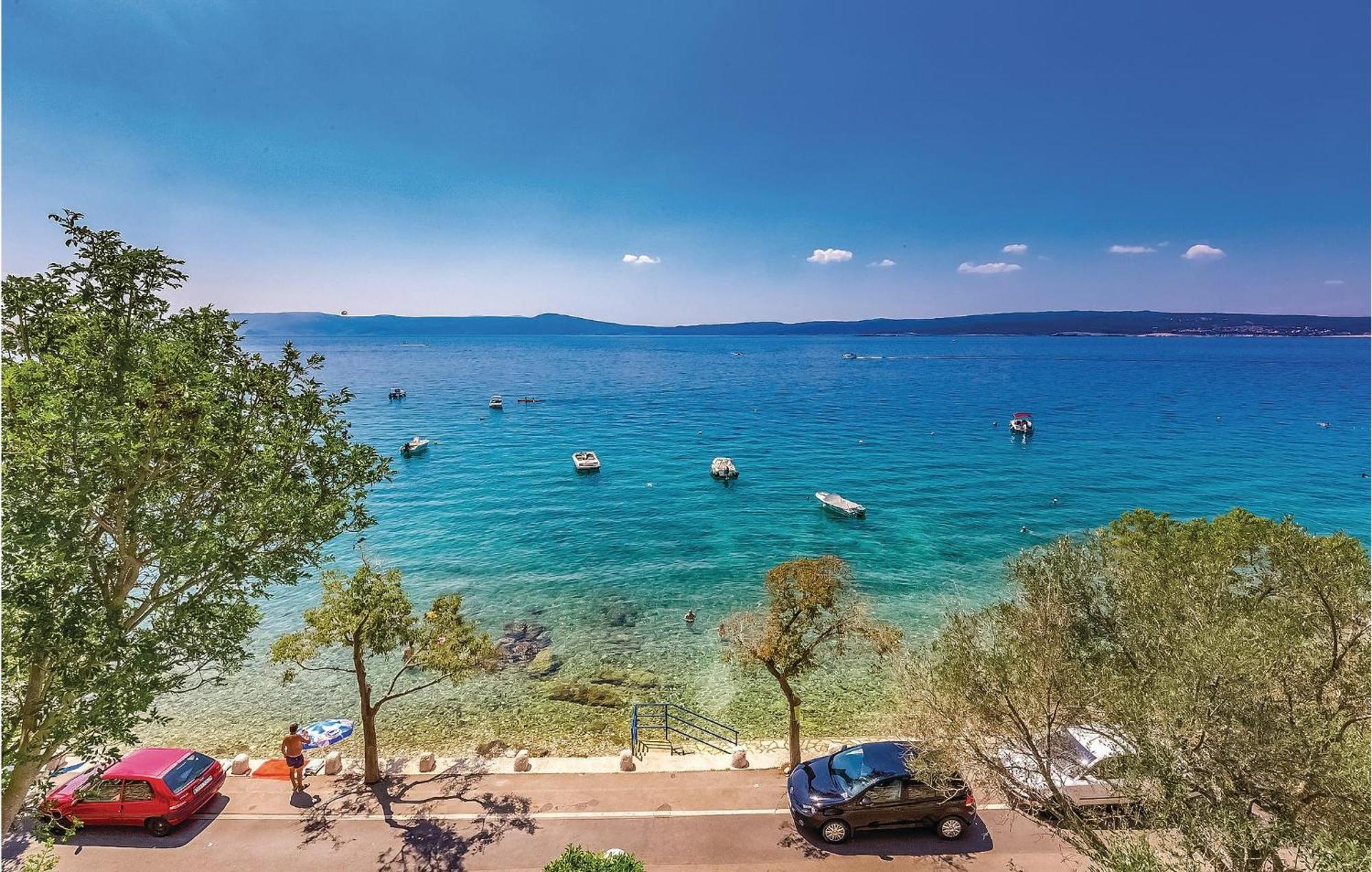 Lovely Apartment In Selce With House Sea View Bagian luar foto